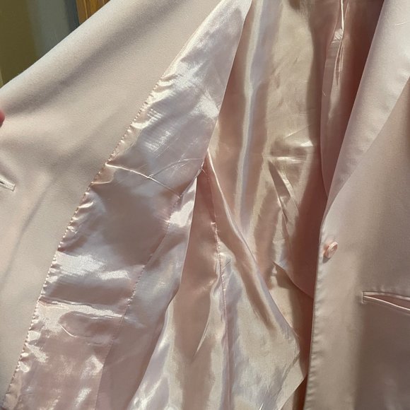 CHADWICKS OF BOSTON Boyfriend Blazer. Shell Pink. Size 14. - Picture 4 of 4